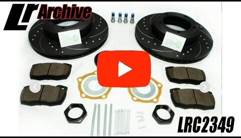 LRC2349 - LOF POWERspec Front Brake Kit for Land Rover Defender
